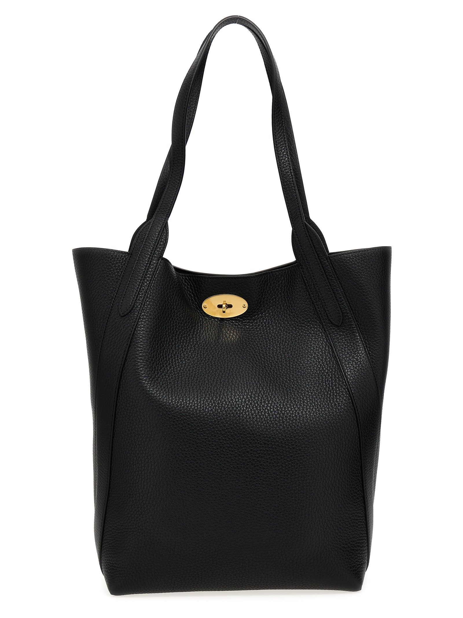 Mulberry North South Bayswater Shopper Tote Bag In Black