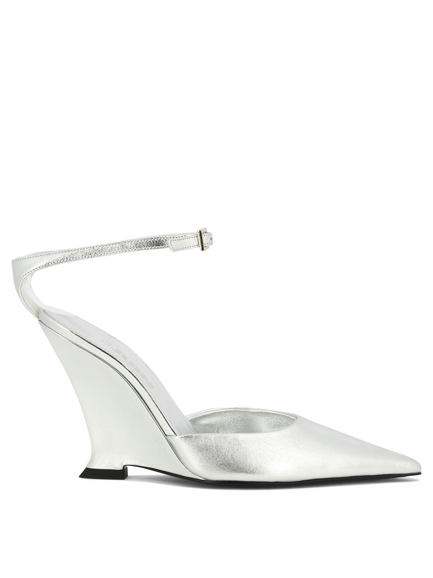 3juin Clea Heeled Shoes In Silver