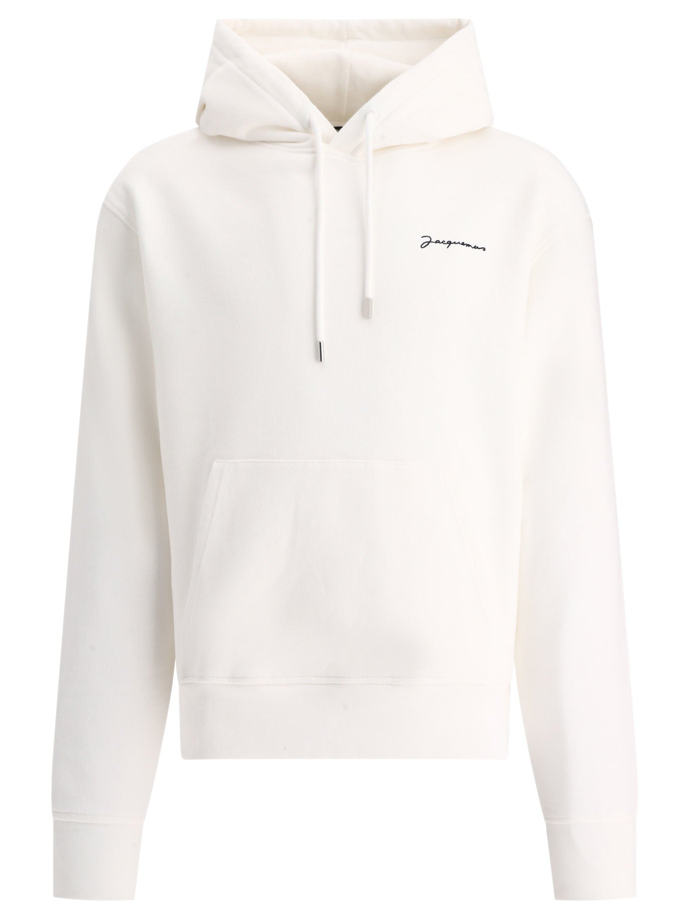 Jacquemus Le Sweatshirt Brodé Sweatshirts In White