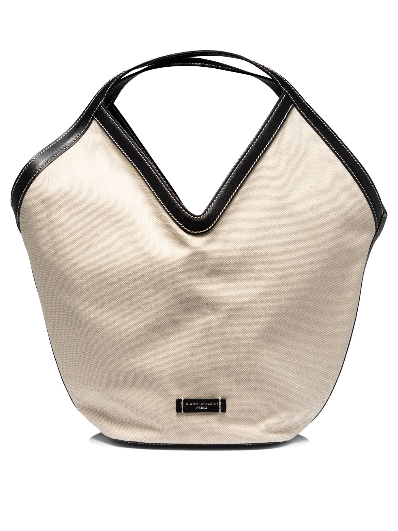 Gianni Chiarini Anfora Shoulder Bags In Beige