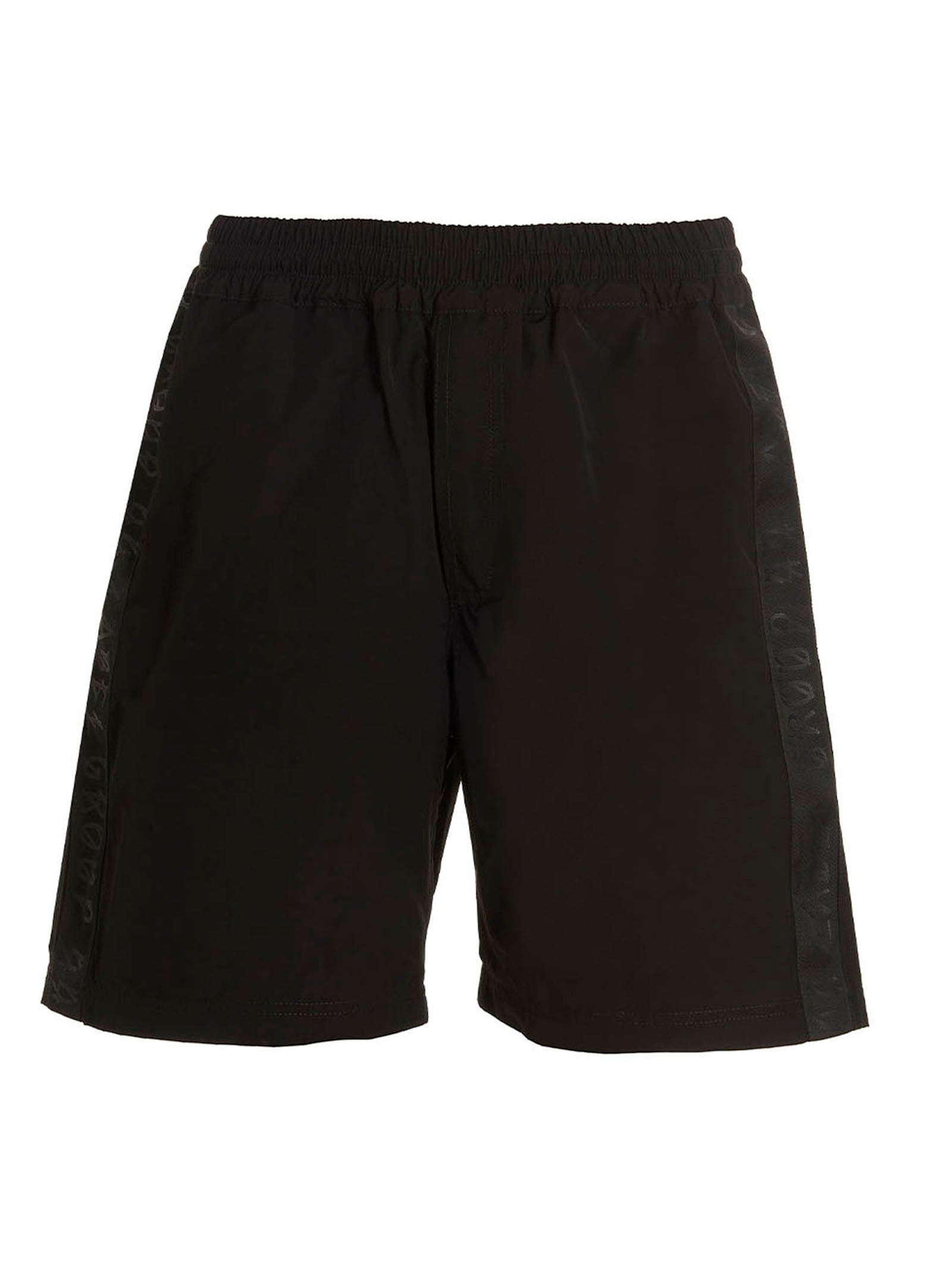 Shop 44 Label 'ashes' Bermuda Shorts In Black