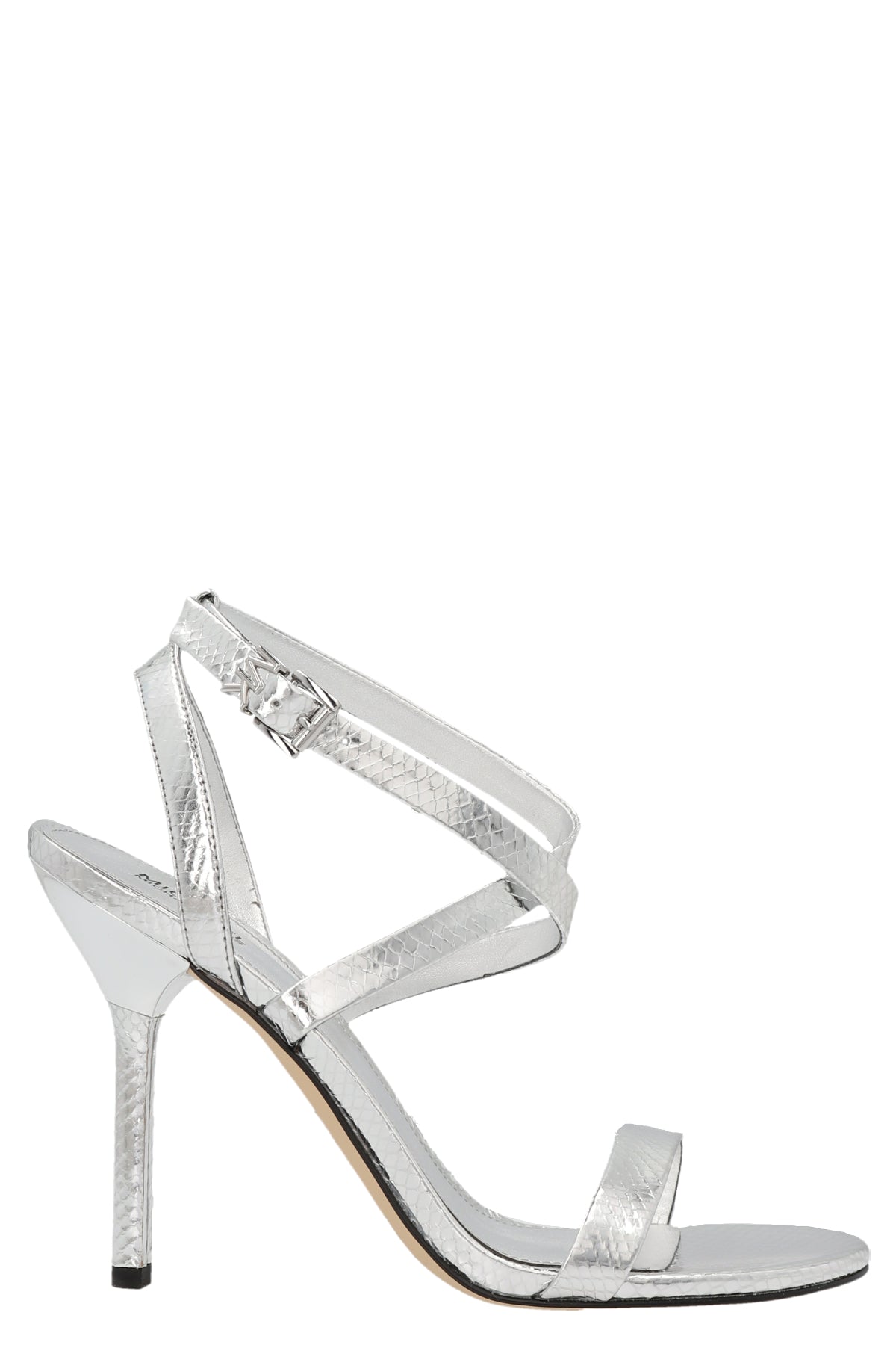 Michael Kors 'asha' Sandals In Silver