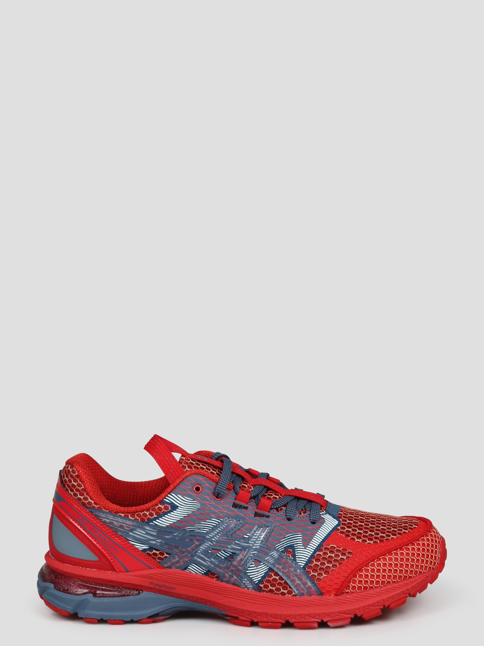 Shop Asics Us4-s Gel-terrain Sneakers In Red