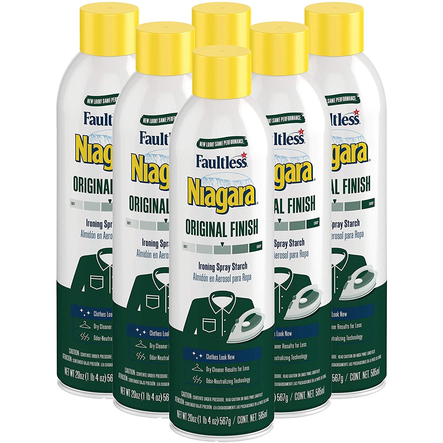 Niagara Original Spray Starch Plus 4 ct; 20 oz