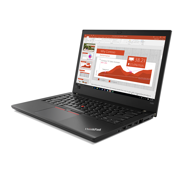 Billede af Lenovo ThinkPad A485 | Ryzen 5 | 8GB | 256GB SSD - Brugt - Meget god stand