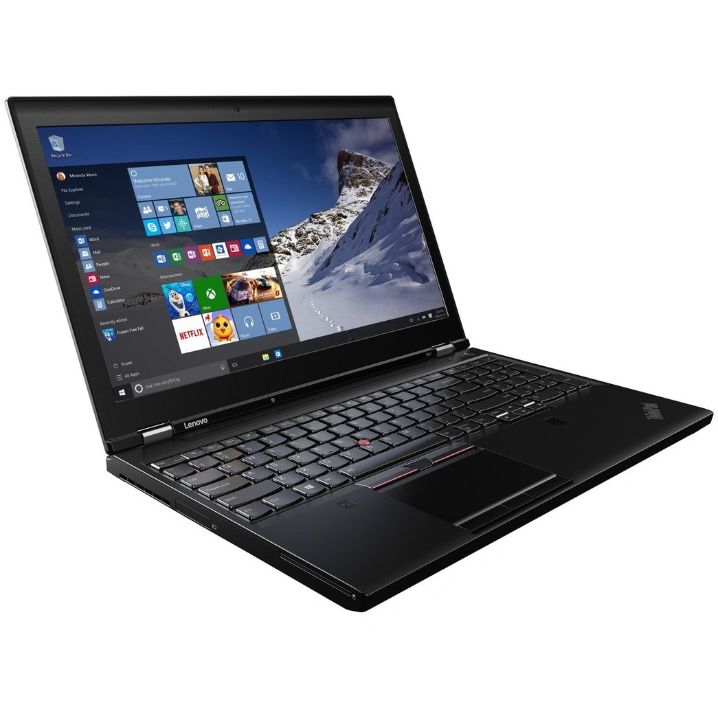 Lenovo Thinkpad P52 | 15,6" | I7 | 32gb | 512gb Ssd | Nvidia Quadro P3200 6gb  -  Brugt - Meget God Stand