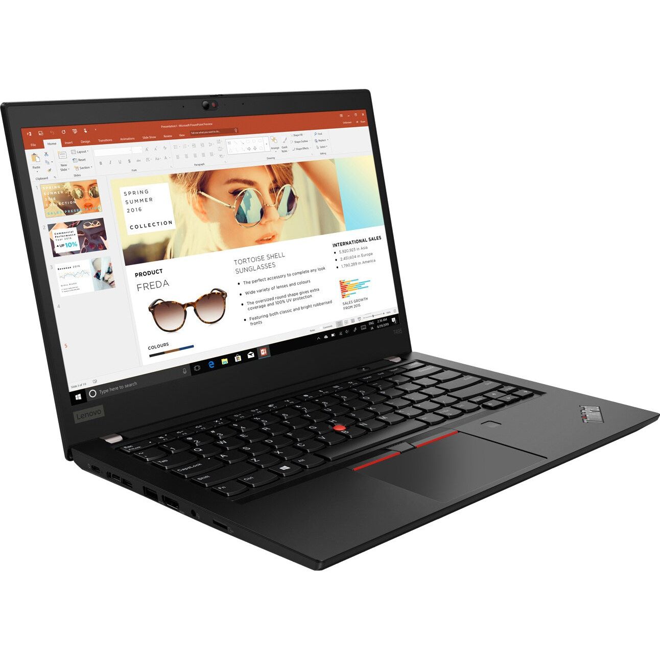 Se Lenovo ThinkPad T495 | Ryzen 5 | 16GB | 256GB SSD - Brugt - Meget god stand hos Preloved Electronics