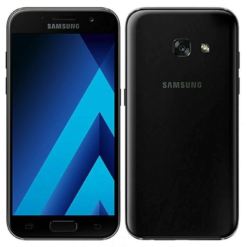Se Samsung Galaxy A3 (2017) 16 GB Black - Brugt - Meget god stand hos Preloved Electronics