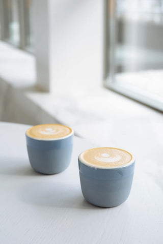 Matching coffee cups. Photo by Anna Nekrashevich.