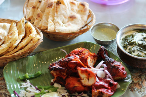 Naan and tandoori, examples of Northern Indian Cuisine. Photo by Esperanza Doronila.