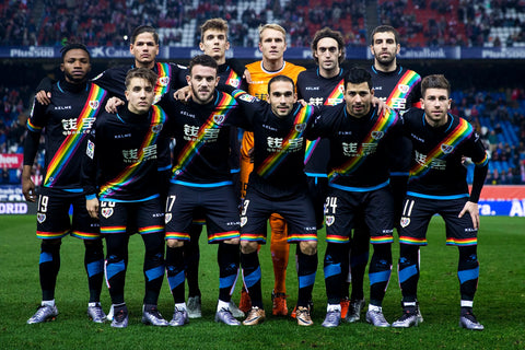 Rayo Vallecano’s ‘Rainbow’ Kit (2015)