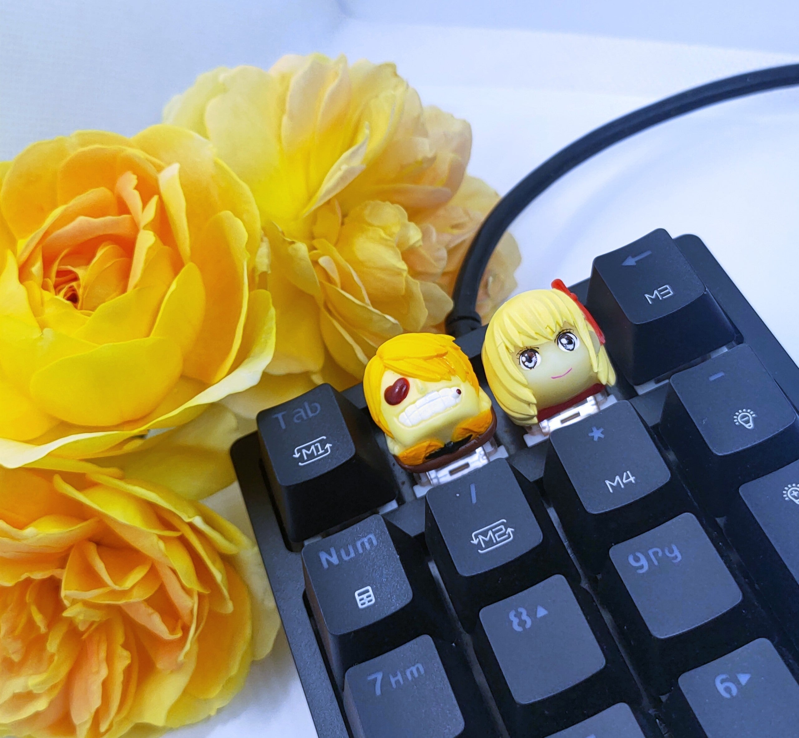 Capsmiths Artisan Keycap  Soot Sprite  1upkeyboards