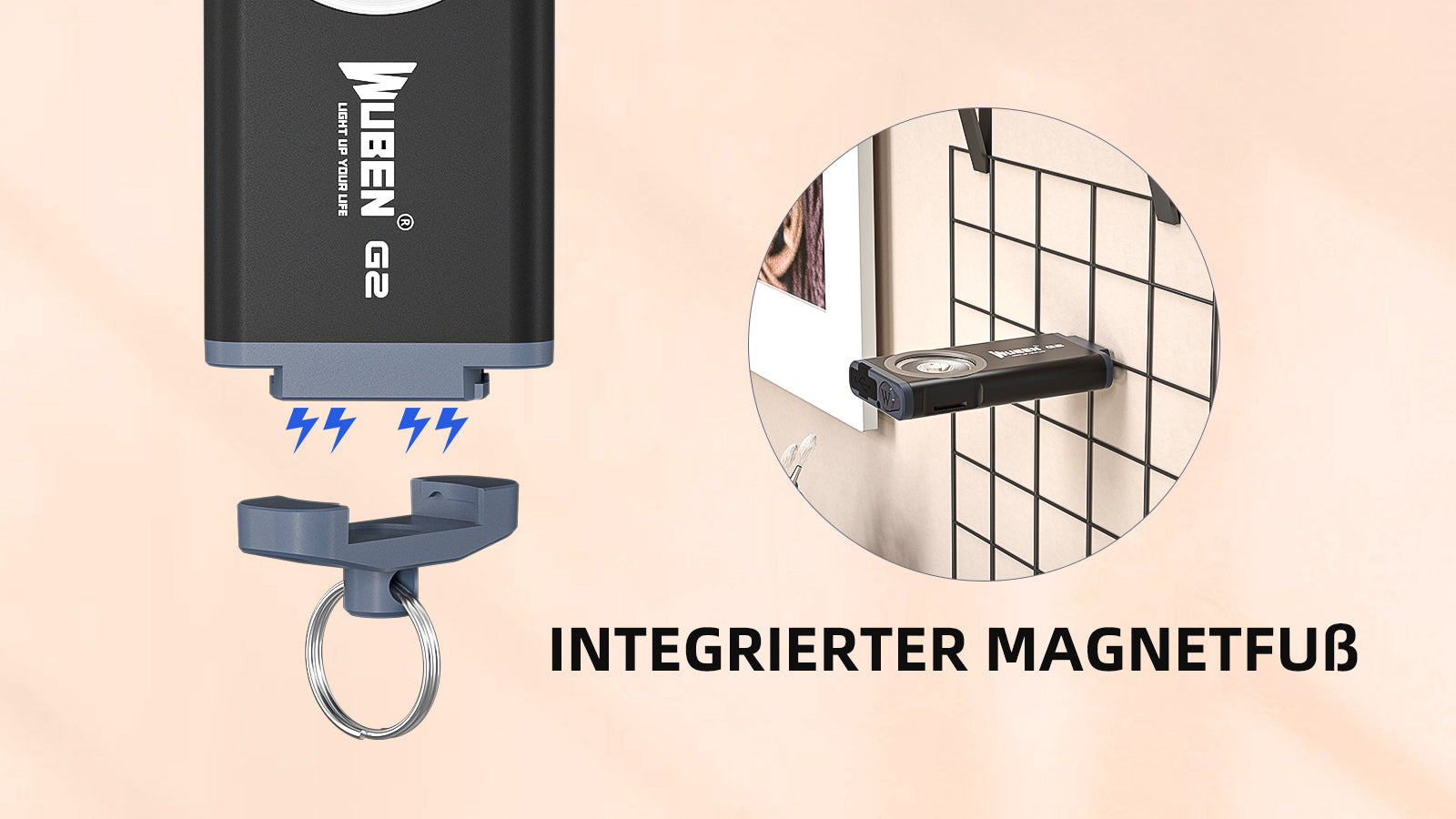 INTEGRIERTER MAGNETFUB