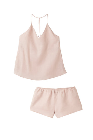 Tea Rose Raven Singlet & Shorts Set