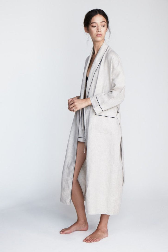 Silver Valentine Robe