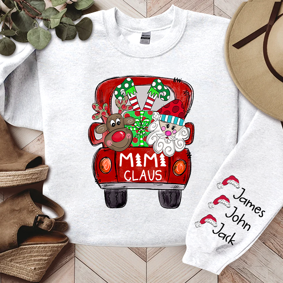 Grandkid Christmas Shirt, Who Needs Santa When You Have Grandma