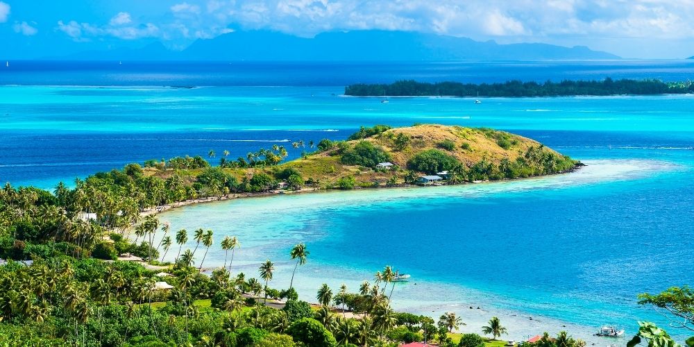 Plage de Maui à Tahiti