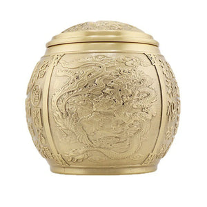 Copper Metal Cremation Urn for Humans/ Pets - TRANSITIONS by JAE DYLAN