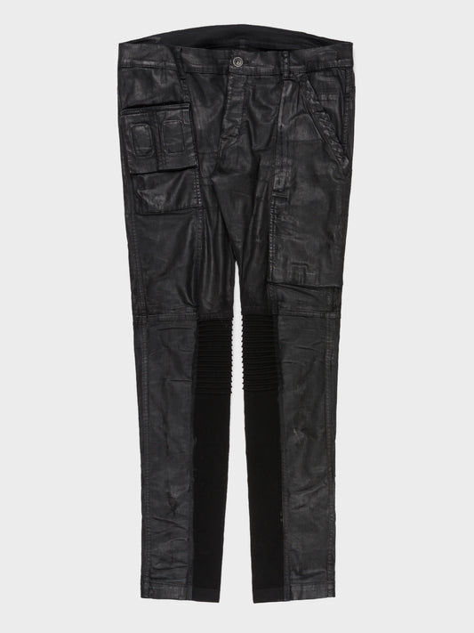 Waxed Memphis Biker Jeans – Groupie