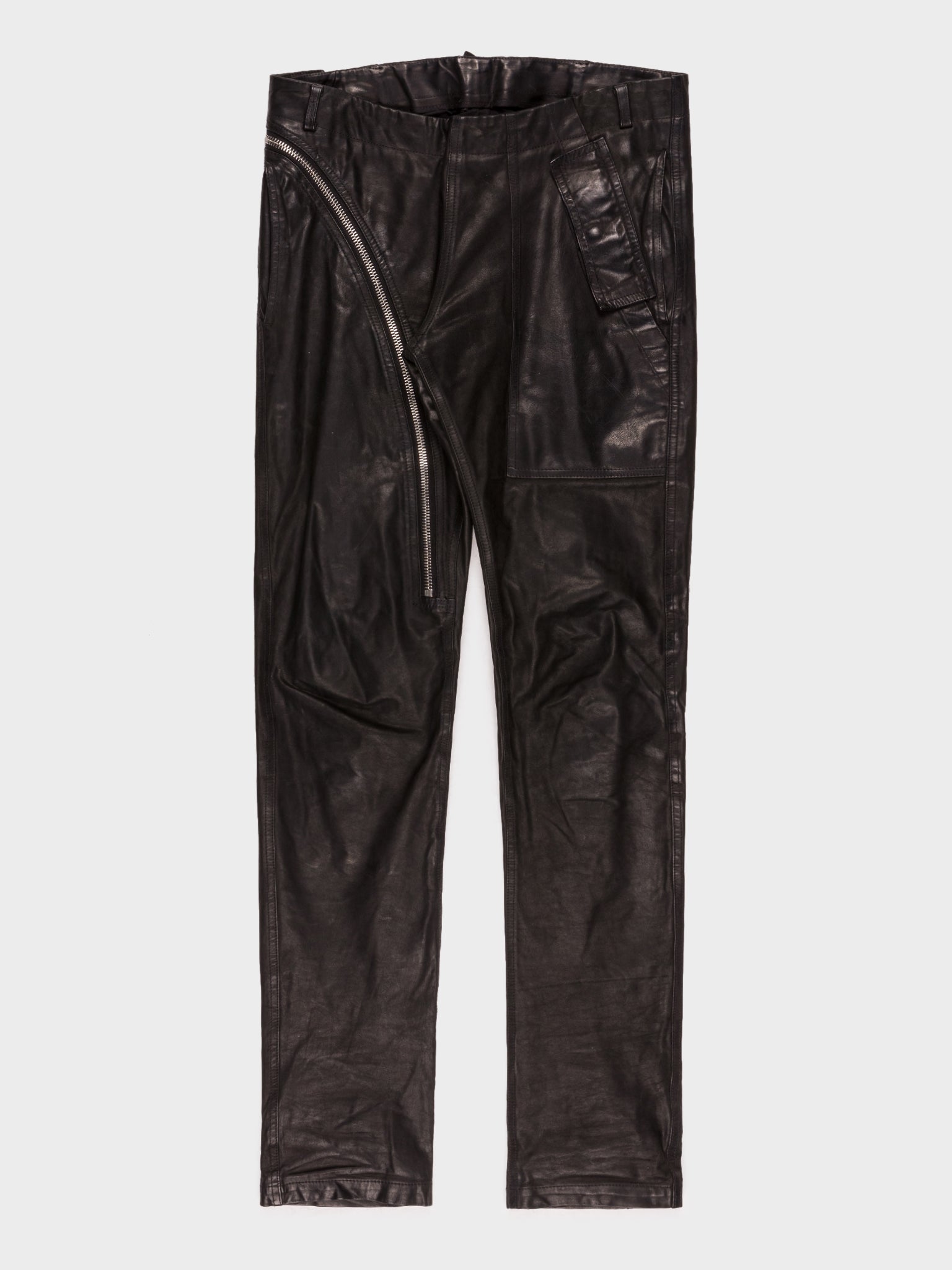 image of Leather Aircut Trousers