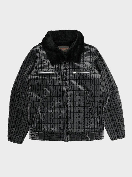 image of 'Witch's Cell' Groupie Shearling Jacket