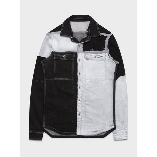 Louis Vuitton X Nigo Monogram Crazy Denim Workwear Jacket Black for Men