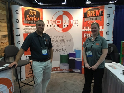 Techlite Booth at Craft Brewers Conference