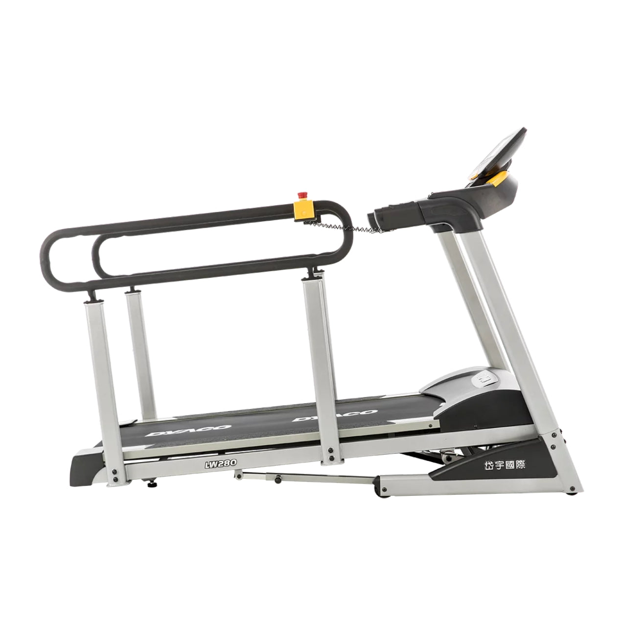 dyaco lw280 treadmill incline