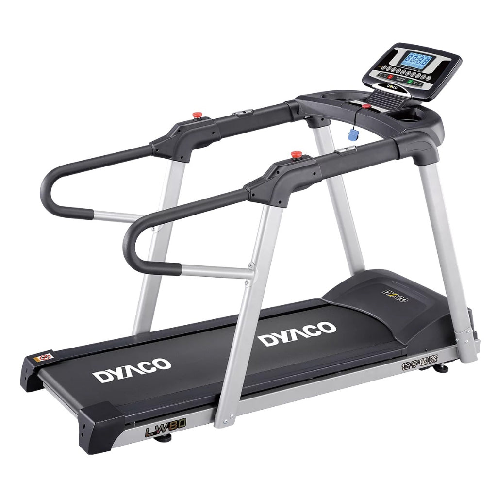 dyaco lw80 walking assist elder treadmill