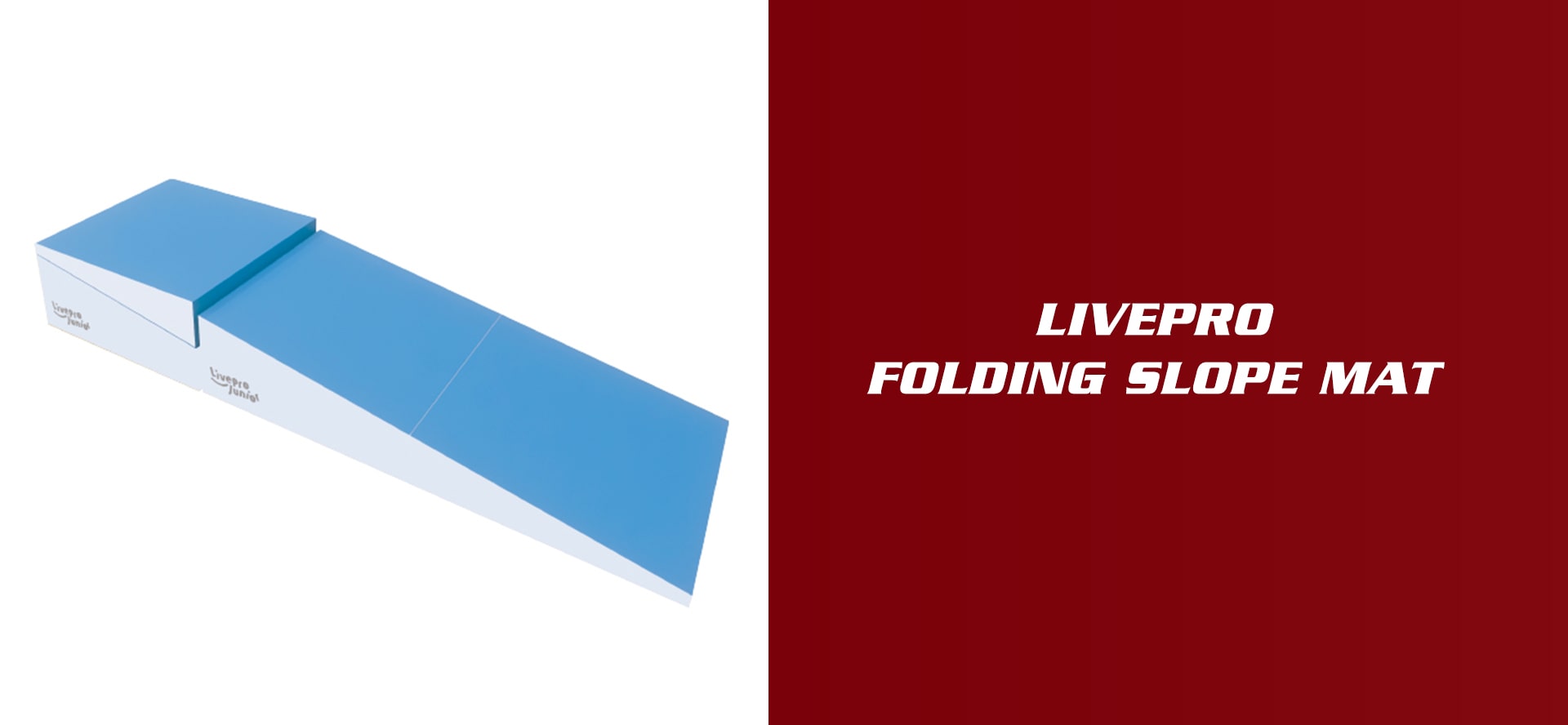 Folding Incline Wedge Gymnastics Mat