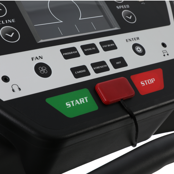 solo f60 treadmill controls