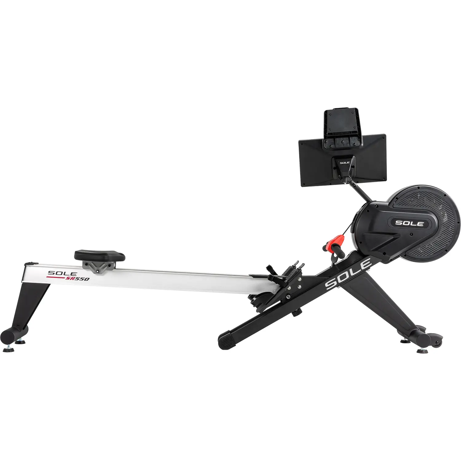 SOLE SR550 Rower Machine Touch Screen