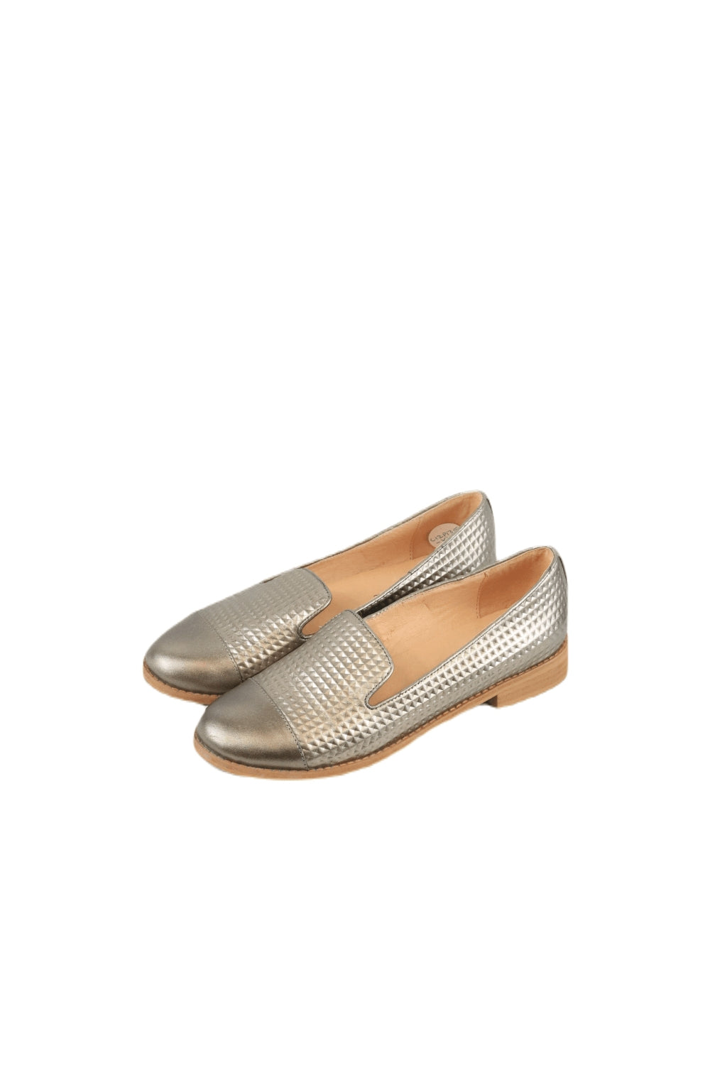 Image of Django & Juliette Silver Loafers 37