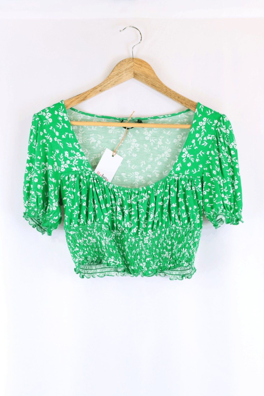 image of Sportsgirl Cropped Top Green S