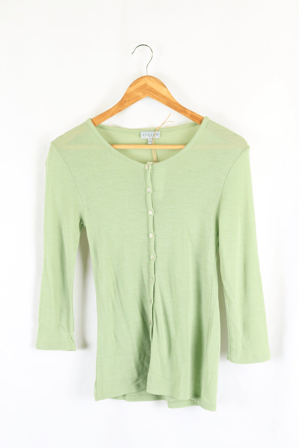 image of Jigsaw Green Cardigan S