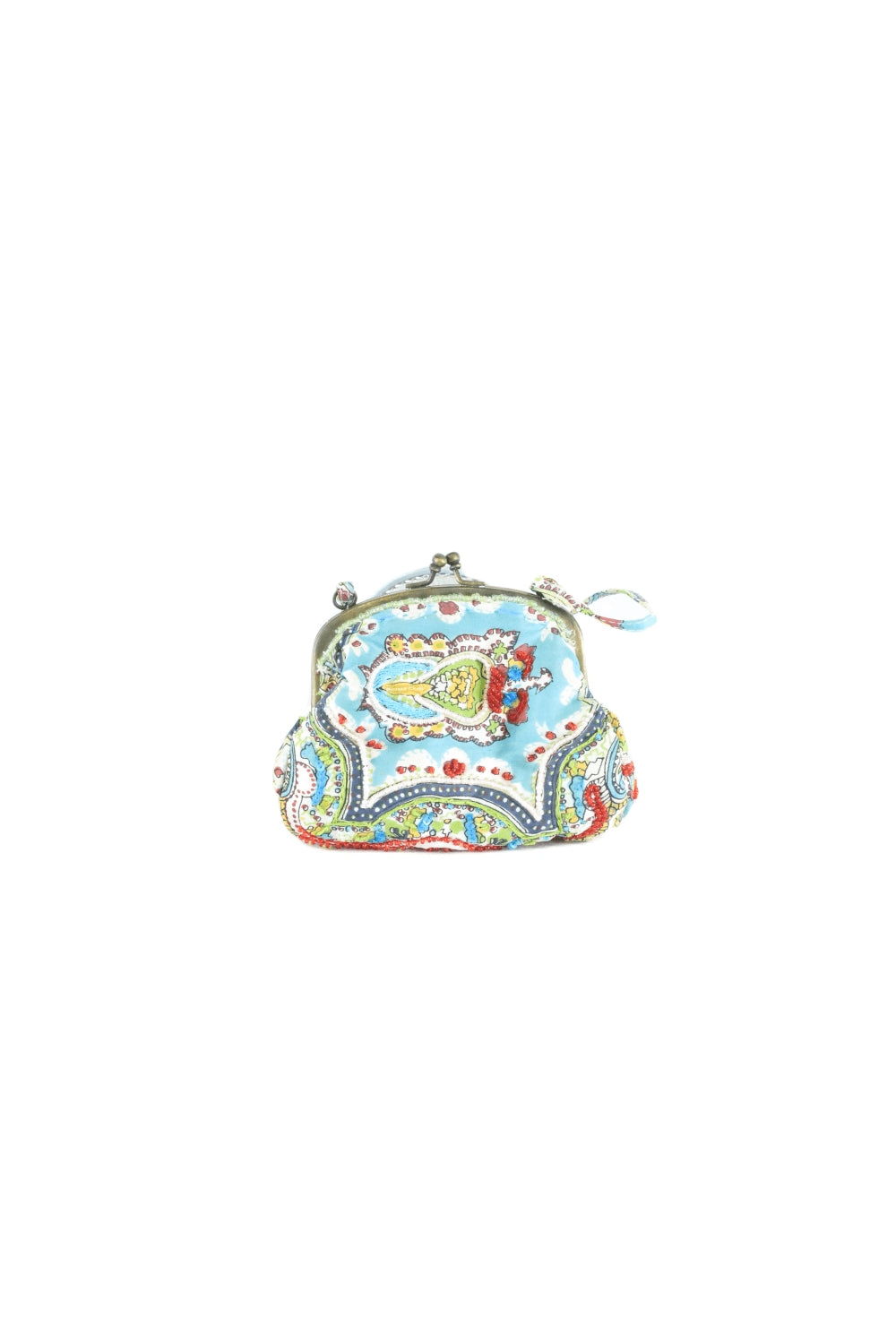 image of Boutique Satin Multi Colour Coin Purse