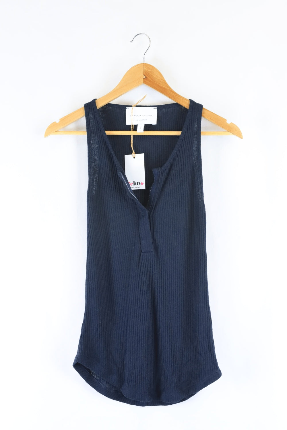 image of Viktoria & Woods Navy Singlet 4