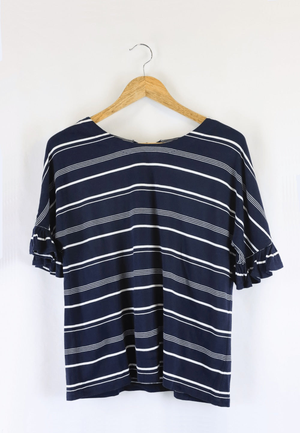 Image of Seed Heritage Blue Striped Top XS