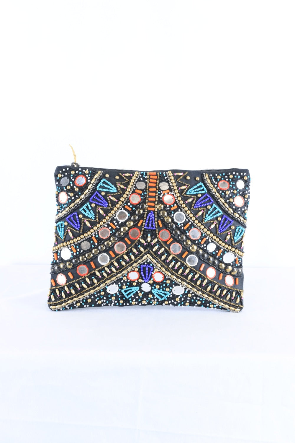 image of Sportsgirl Beaded Clutch