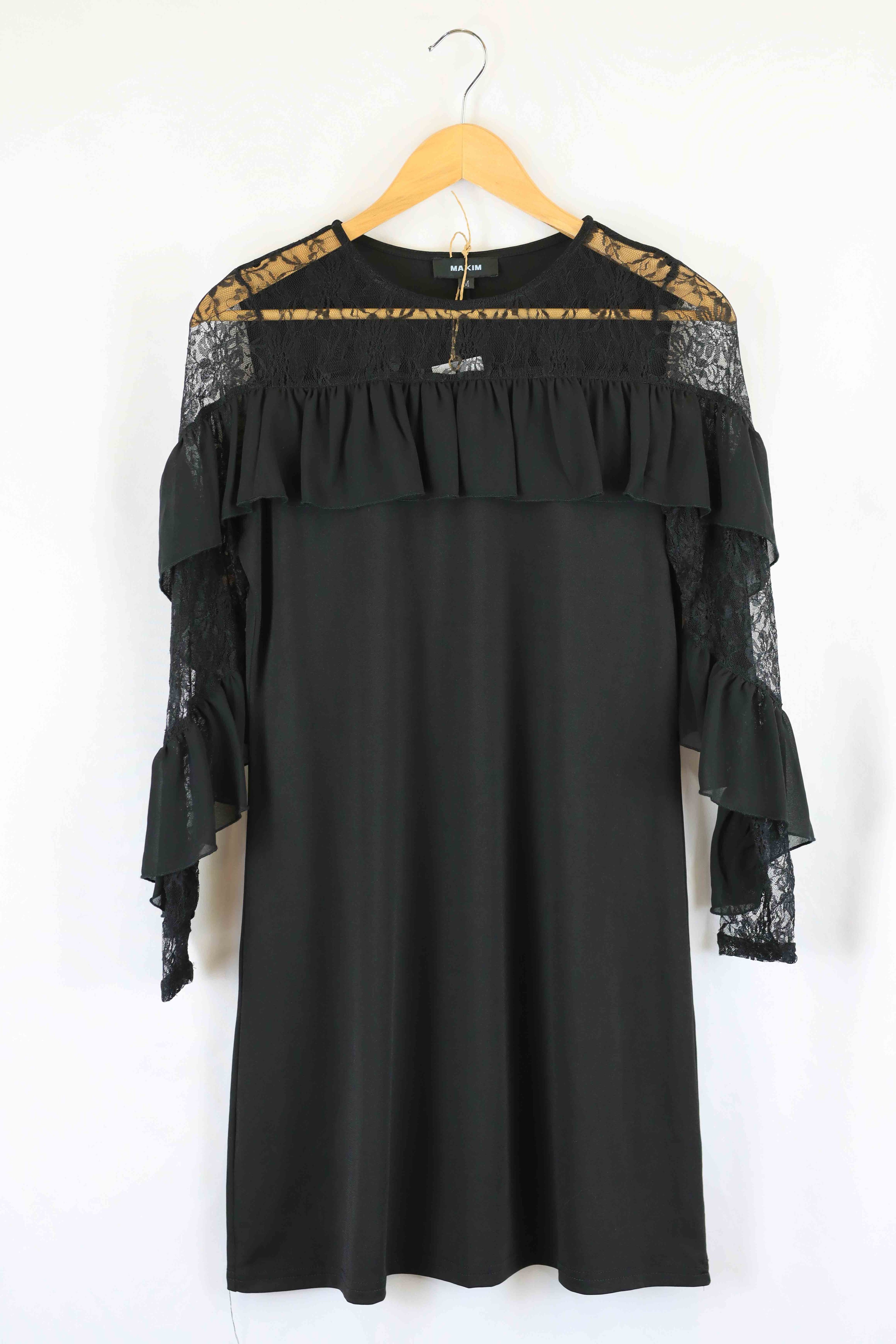 Image of Maxim Black Dress M