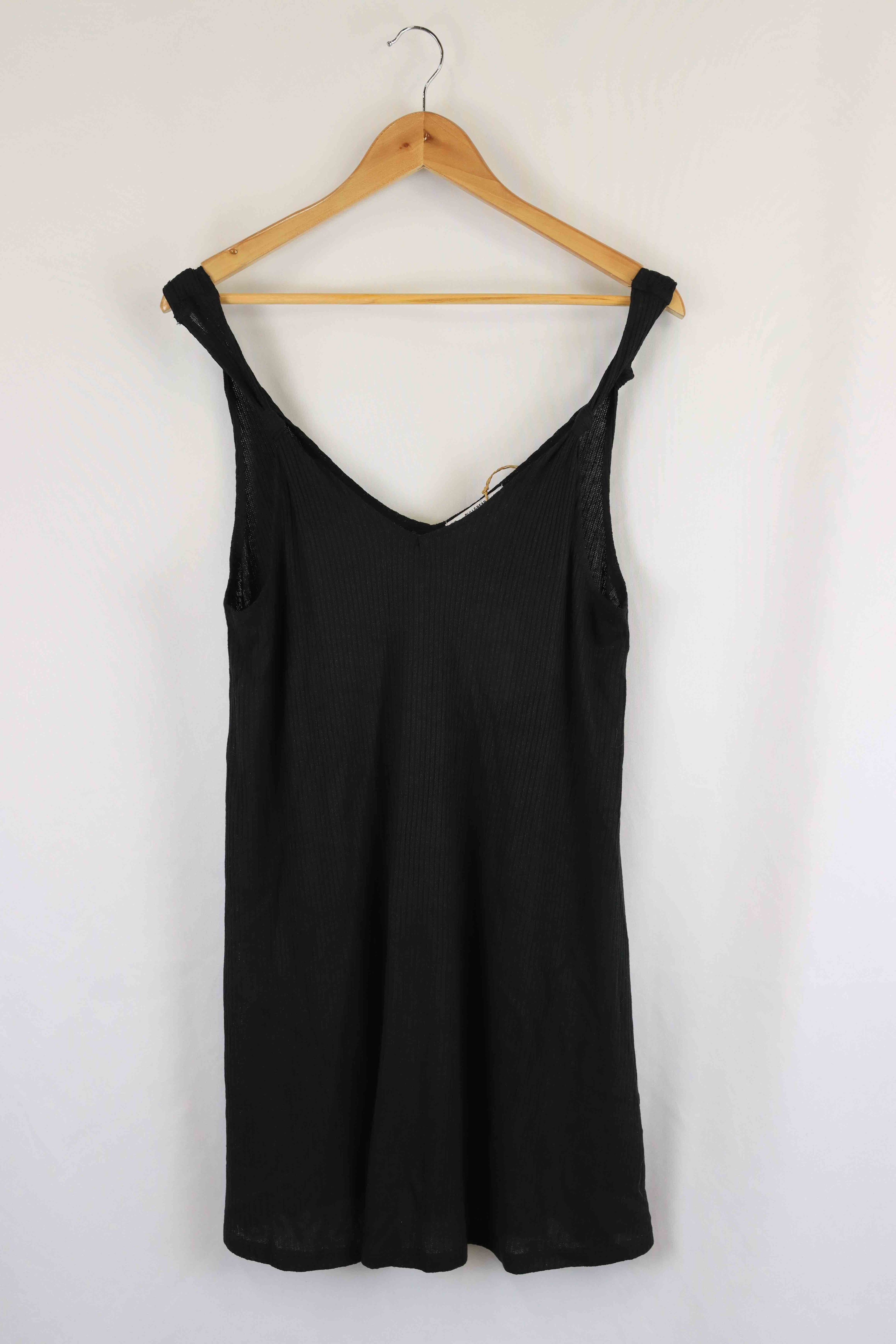image of Pull & Bear Black Singlet M