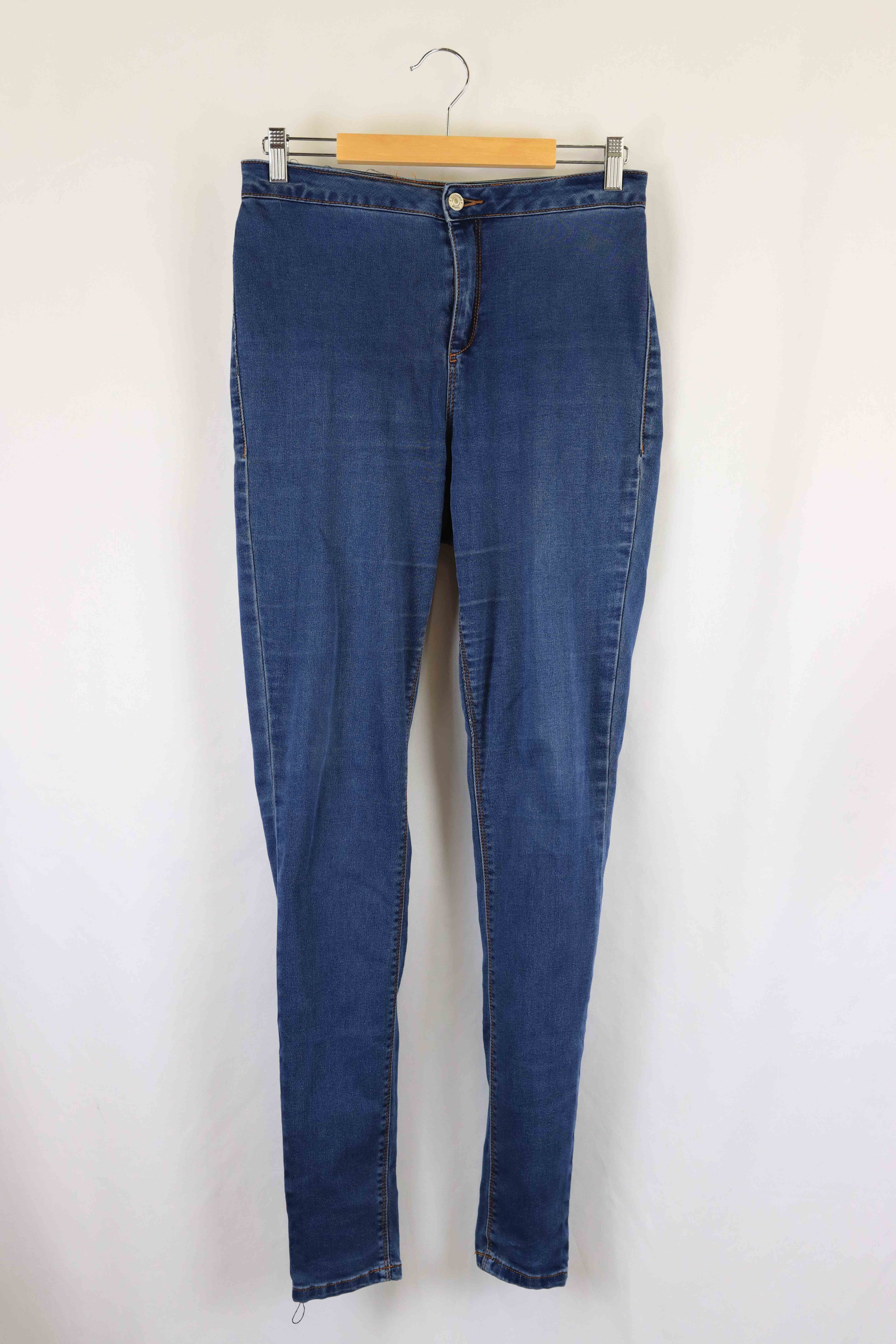 image of Vice Blue High Waist Skinny Jeans AU 12 / 30