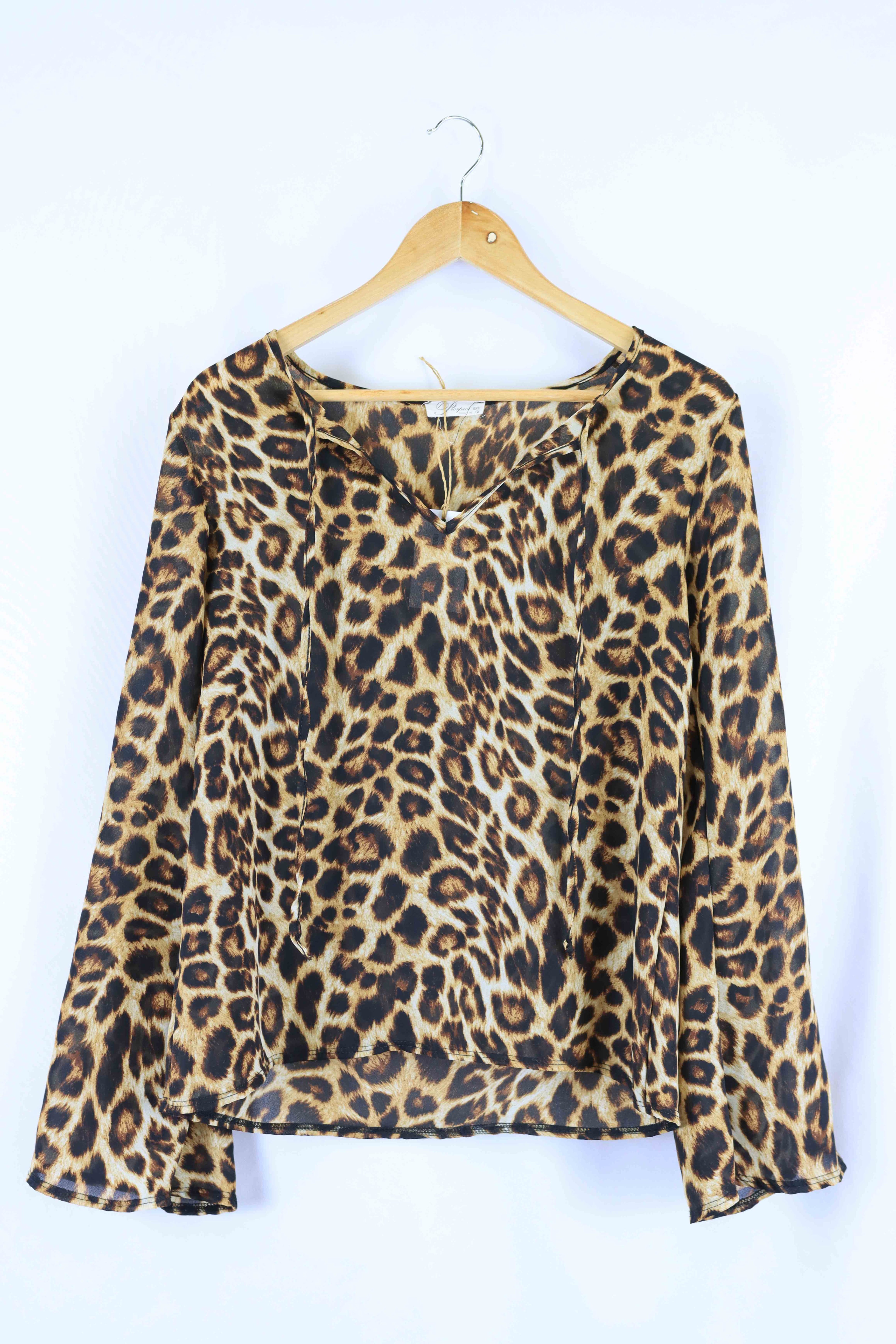 image of Prospect Animal Print Top M