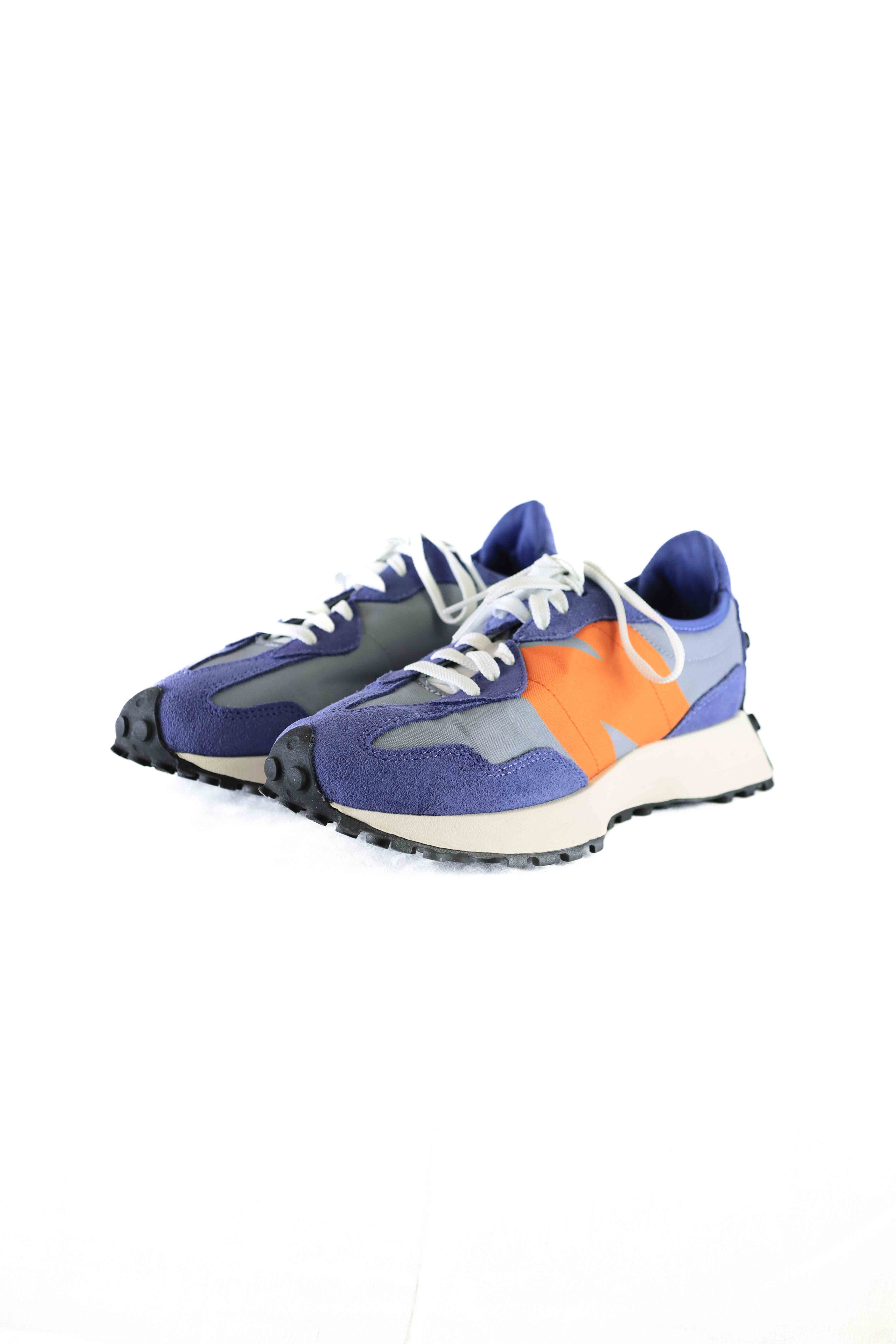 image of New Balance Blue And Orange Sneakers 327 39