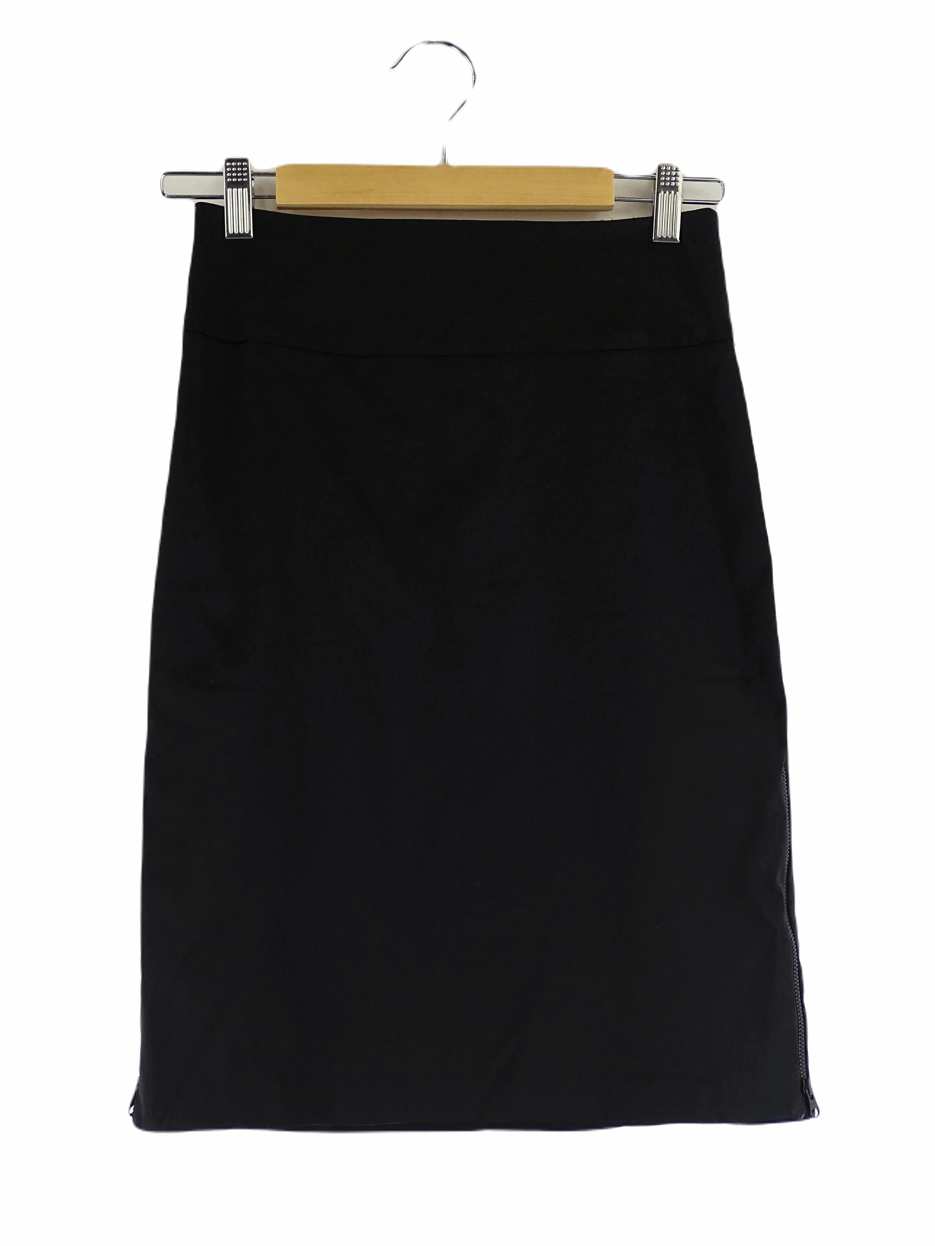image of Veronika Maine Black Pencil Skirt