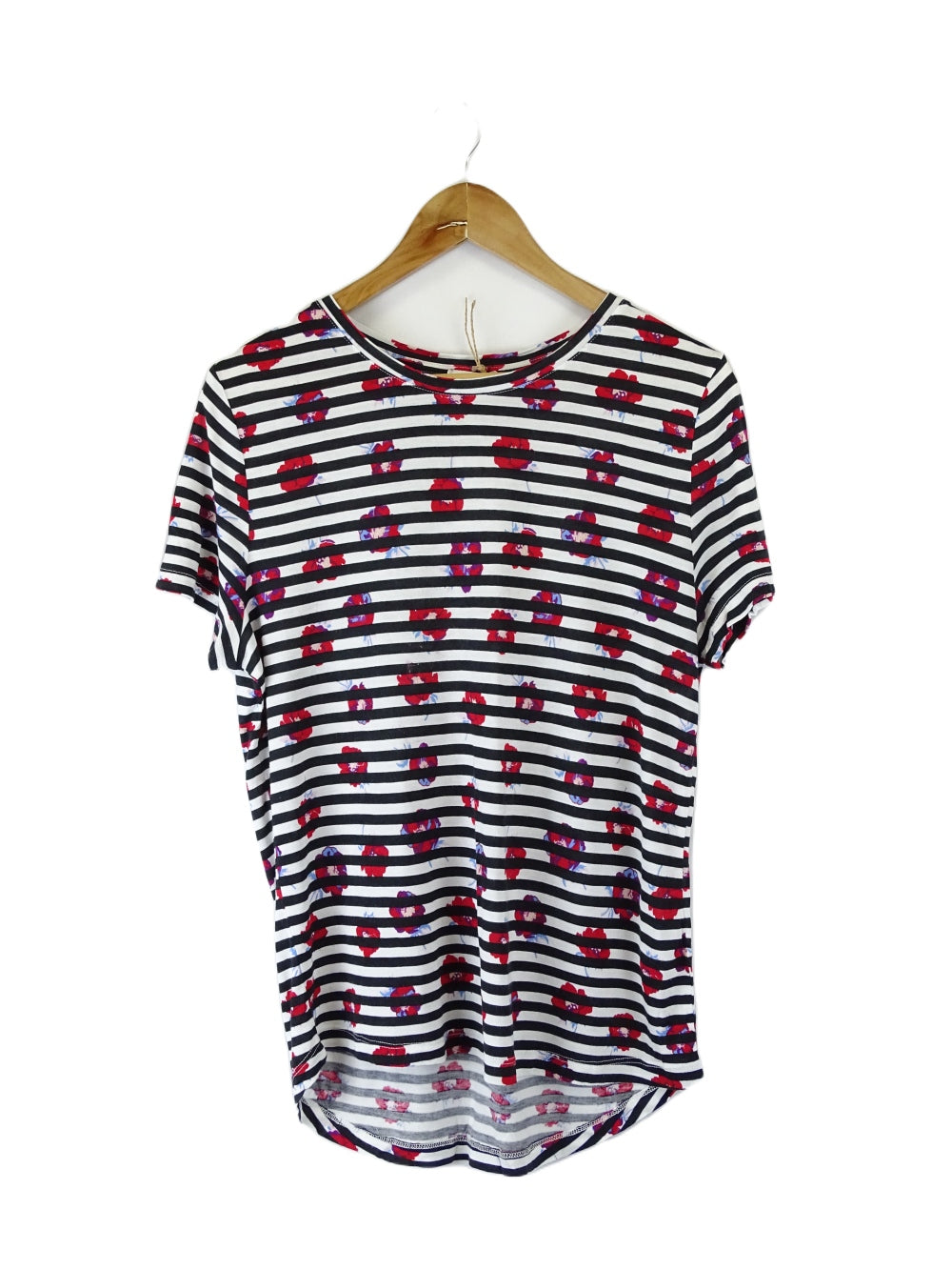 image of Marcs Black And White Striped T-shirt L