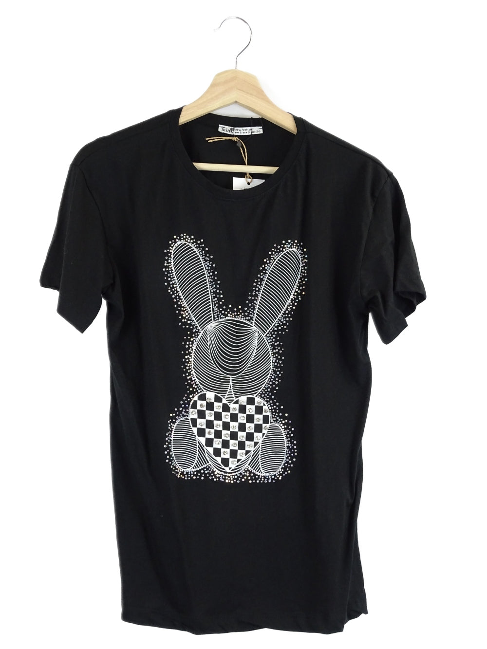 image of Mint Silver Bunny T-shirt S