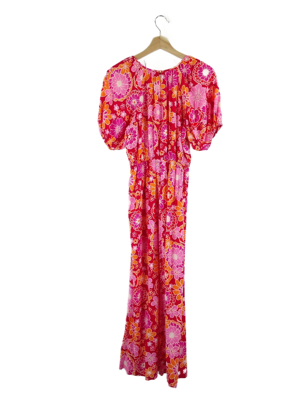 image of Sportsgirl Pink Floral Dress with Cut Out Front 8