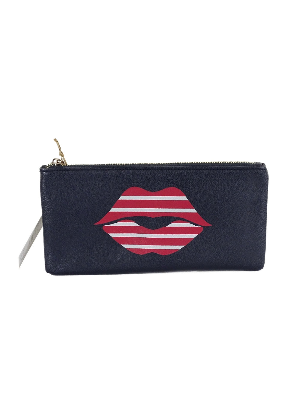 image of Forever New Navy Clutch