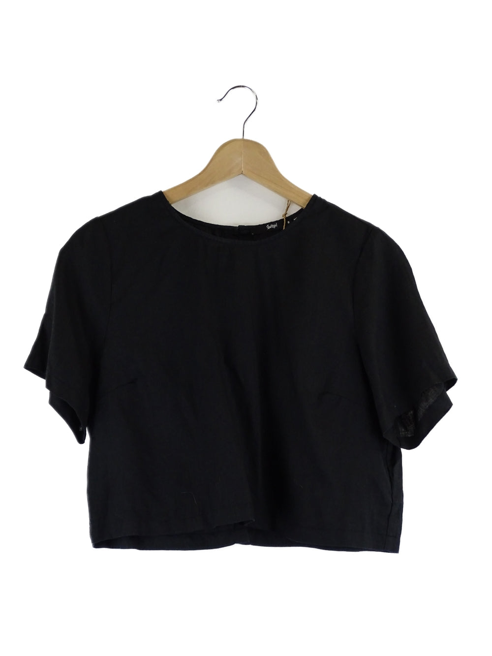 image of Sportsgirl Black Crop Top 8